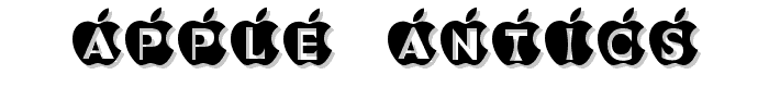 Apple Antics font